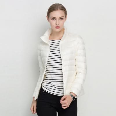Krohn-e | Leuchtend Grüner Puffer für Herbst und Winter für Frauen
