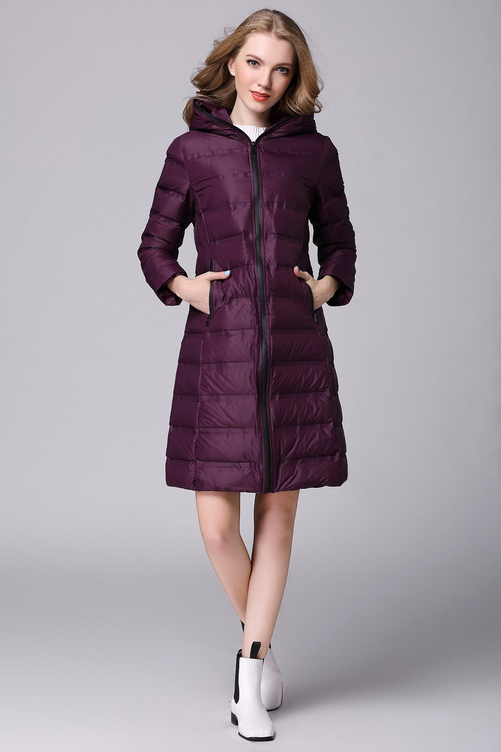 Krohn-e | Elegante Leichtigkeit" nahtloser langer Mantel