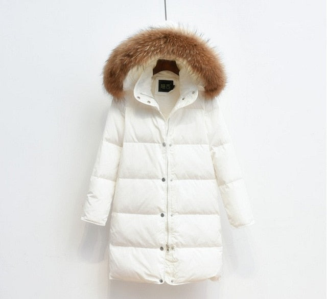 Krohn-e | Arctic Luxe - Elegante lange Jacke