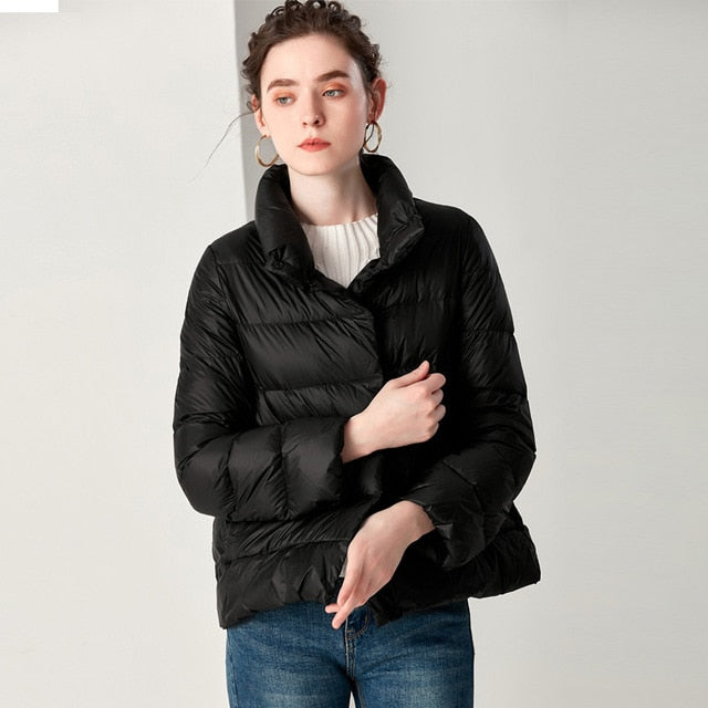 Krohn-e | Plume Elegant - Ultra leichte Daunen Plus Daunenjacke