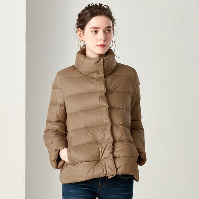 Krohn-e | Plume Elegant - Ultra leichte Daunen Plus Daunenjacke