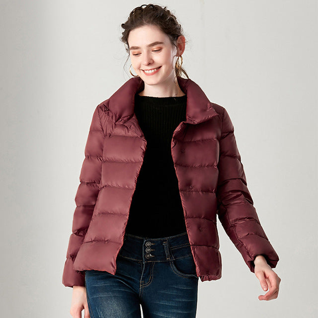 Krohn-e | Plume Elegant - Ultra leichte Daunen Plus Daunenjacke