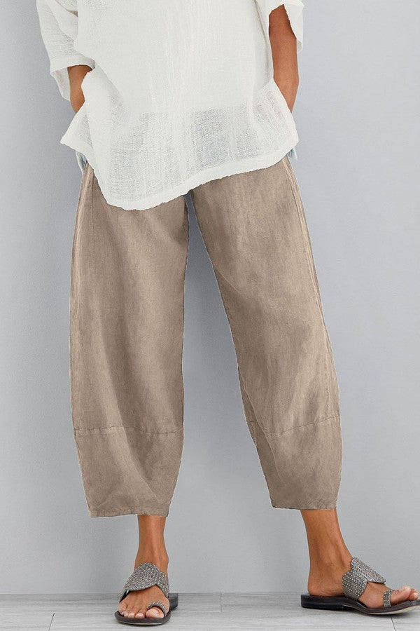 Leichte Dreiviertelhose aus Nori