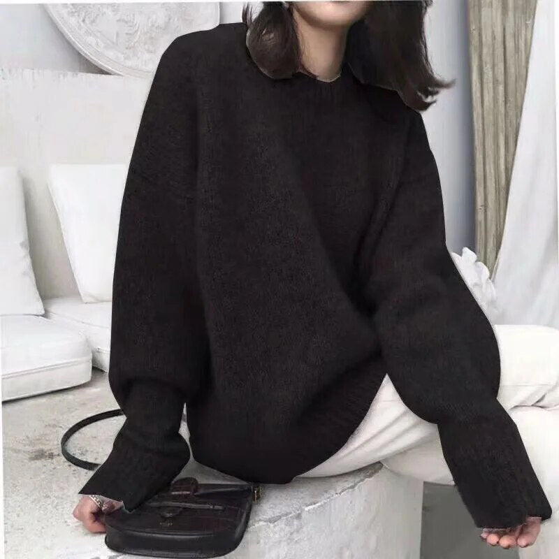 Krohn-e | Modischer langärmeliger Pullover