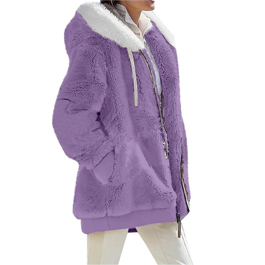 Krohn-e | Cashmere Fleece-Cardigan Elegant & Modisch