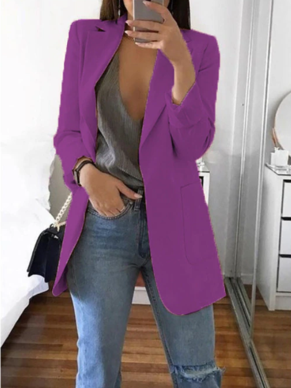 Krohn-e | Slim-Fit Blazer Modern und Elegant