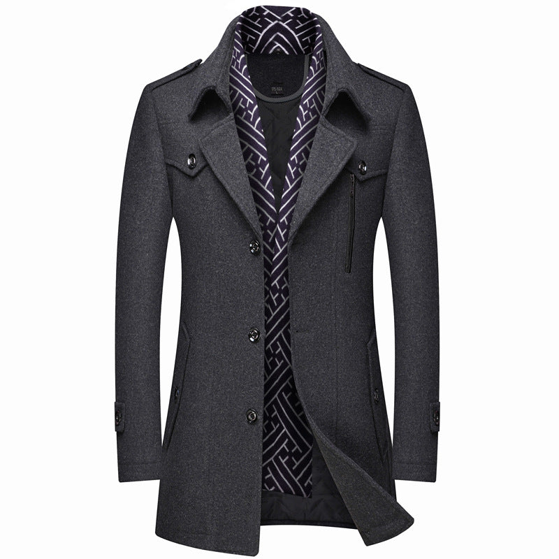 Krohn-e | Elegante und warme Winterjacke für Herren