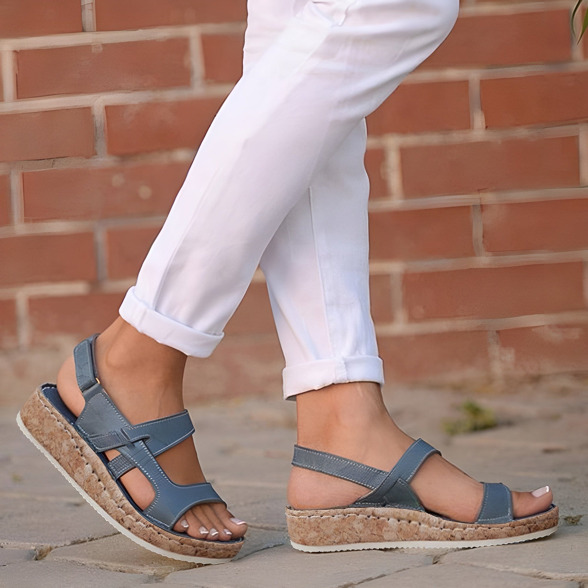 Komfortable und stilvolle orthopädische Sandalen für Damen