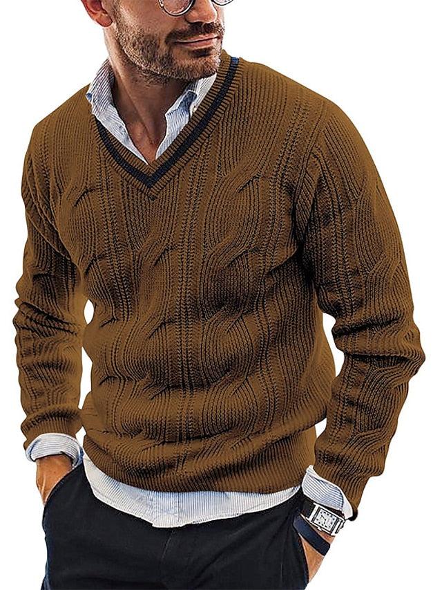 Elegantes Wollpullover Modell Hardy