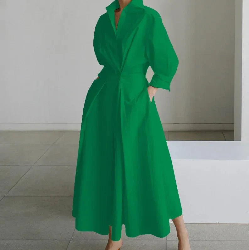 Quelinda Partykleid mit V-Ausschnitt