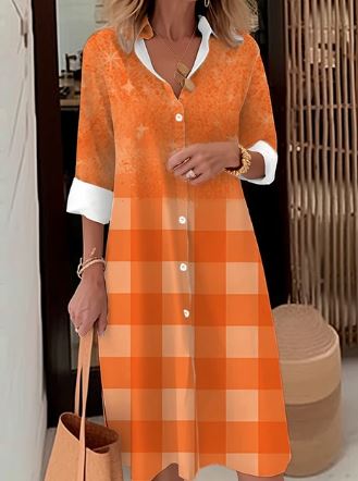 Anna: Elegantes Hemdblusenkleid