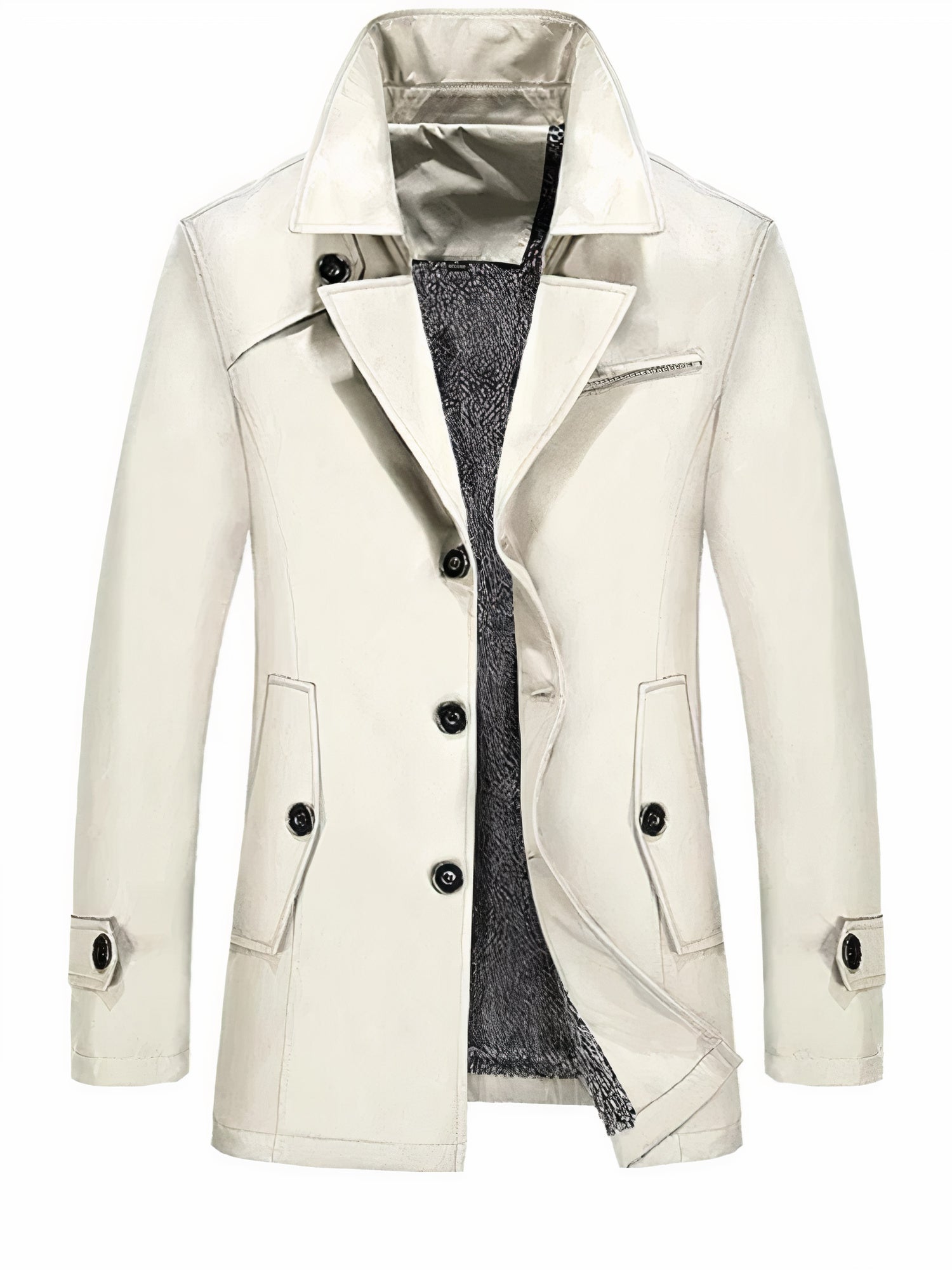 Elegantes Herren-Winter-Mantelmodell Oskar