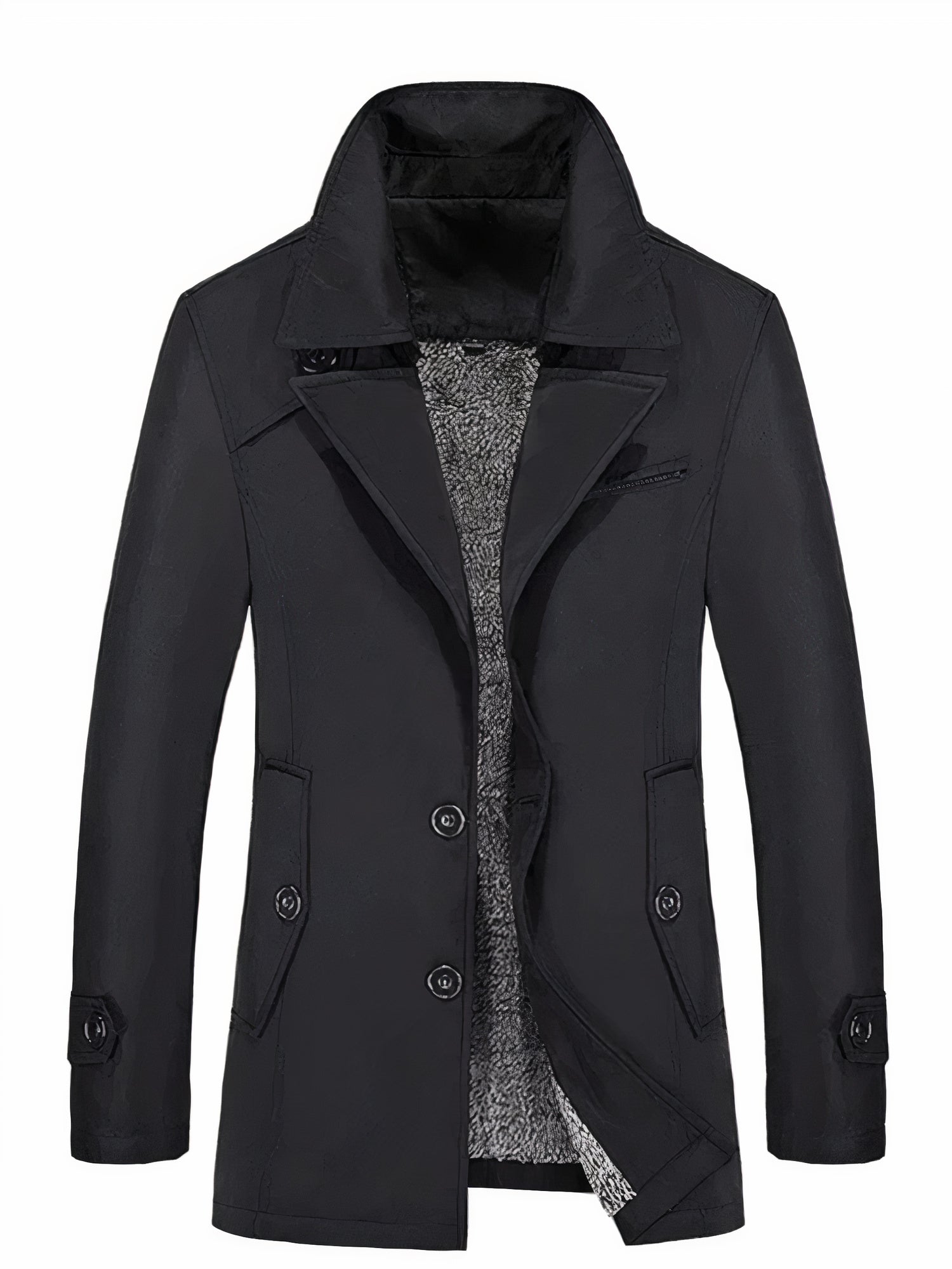 Elegantes Herren-Winter-Mantelmodell Oskar