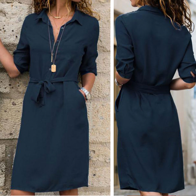 Modernes Sommerkleid Marusha – raffiniert und elegant