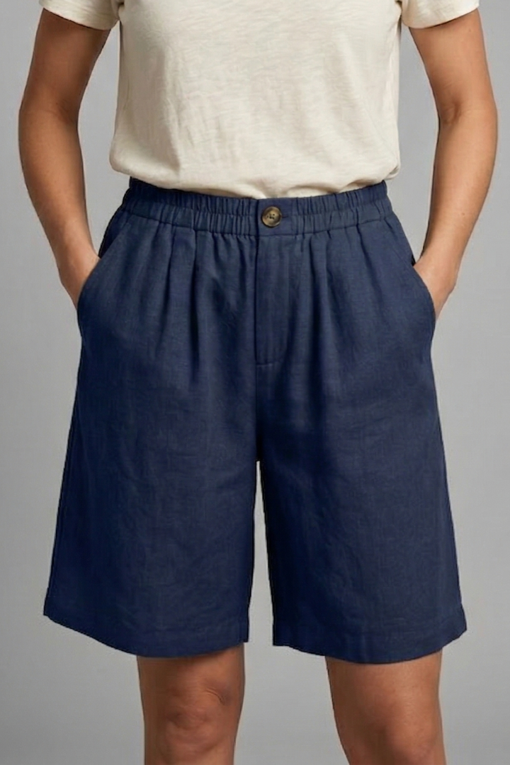 Rania | Damen Bermuda Shorts mit Kordelzug