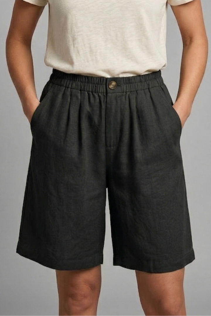 Rania | Damen Bermuda Shorts mit Kordelzug