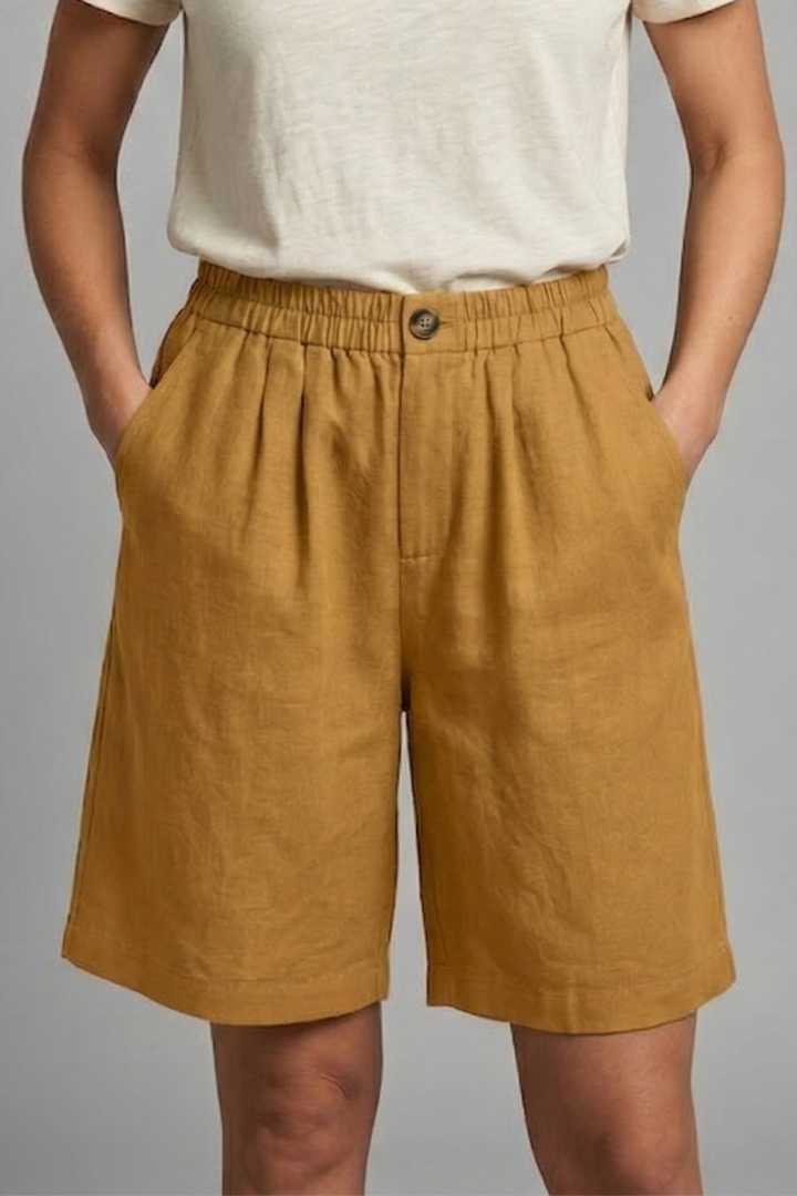Rania | Damen Bermuda Shorts mit Kordelzug