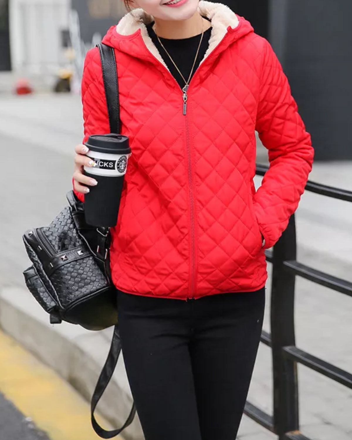 Stilvolle und warme Damenjacke Danique