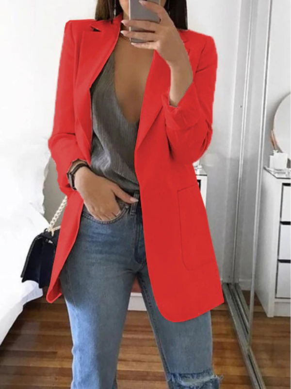 Krohn-e | Slim-Fit Blazer Modern und Elegant