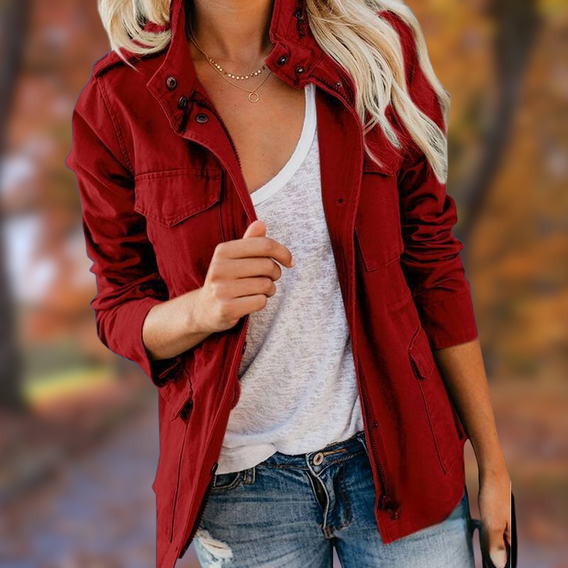 Krohn-e | Trendy Multi-Taschenjacke