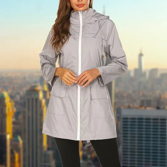 Krohn-e | Wasserdichte Regenjacke für Frauen Im Freien