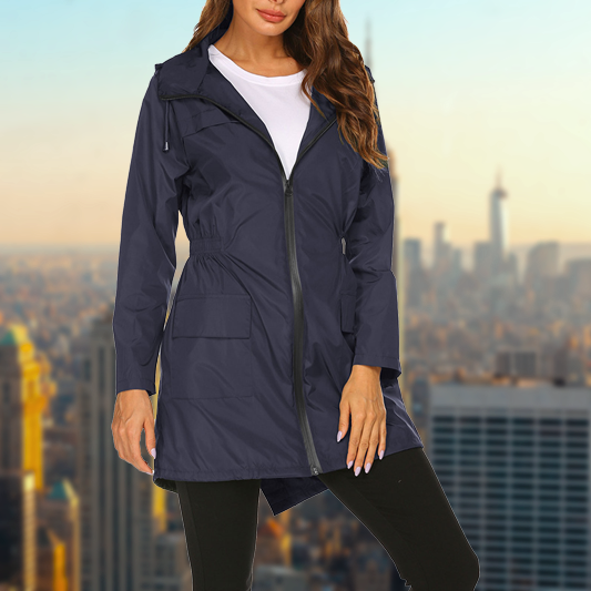 Krohn-e | Damen Wasserdichter Outdoor Regenmantel