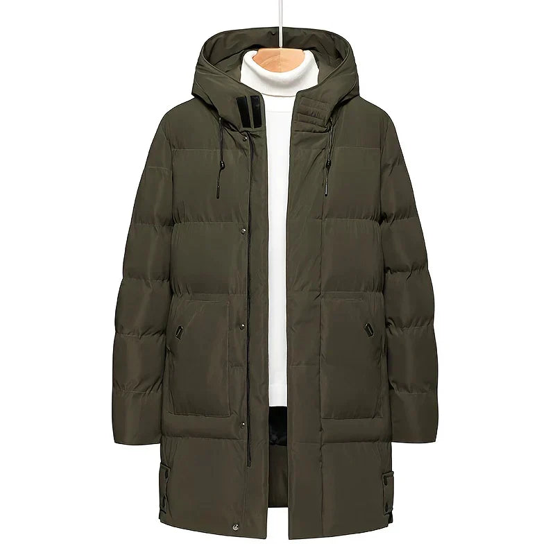 Krohn-e | Langer Winterdaunenmantel