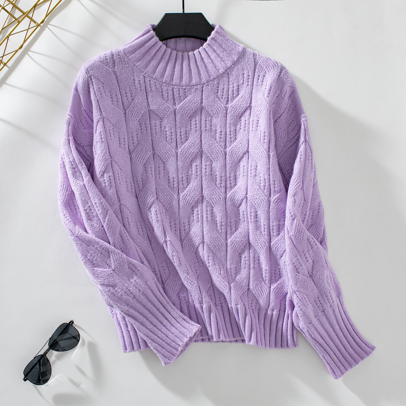 Fadi:  Mujer Jersey Otoño Invierno Moda Nuevo Suéter