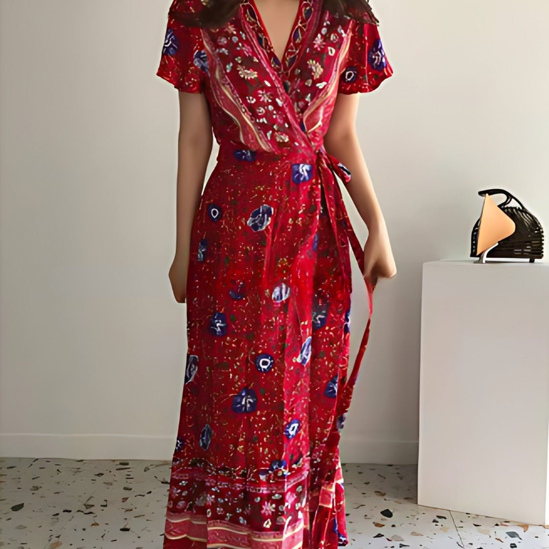 Sommerkleid mit Blumenmuster von Ruhlenara