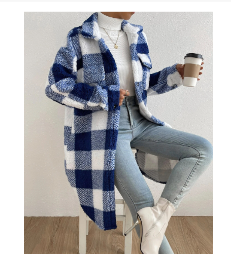 Krohn-e | Sherpa-Jacke - elegante Damen-Außenjacke für Stil und Wärme