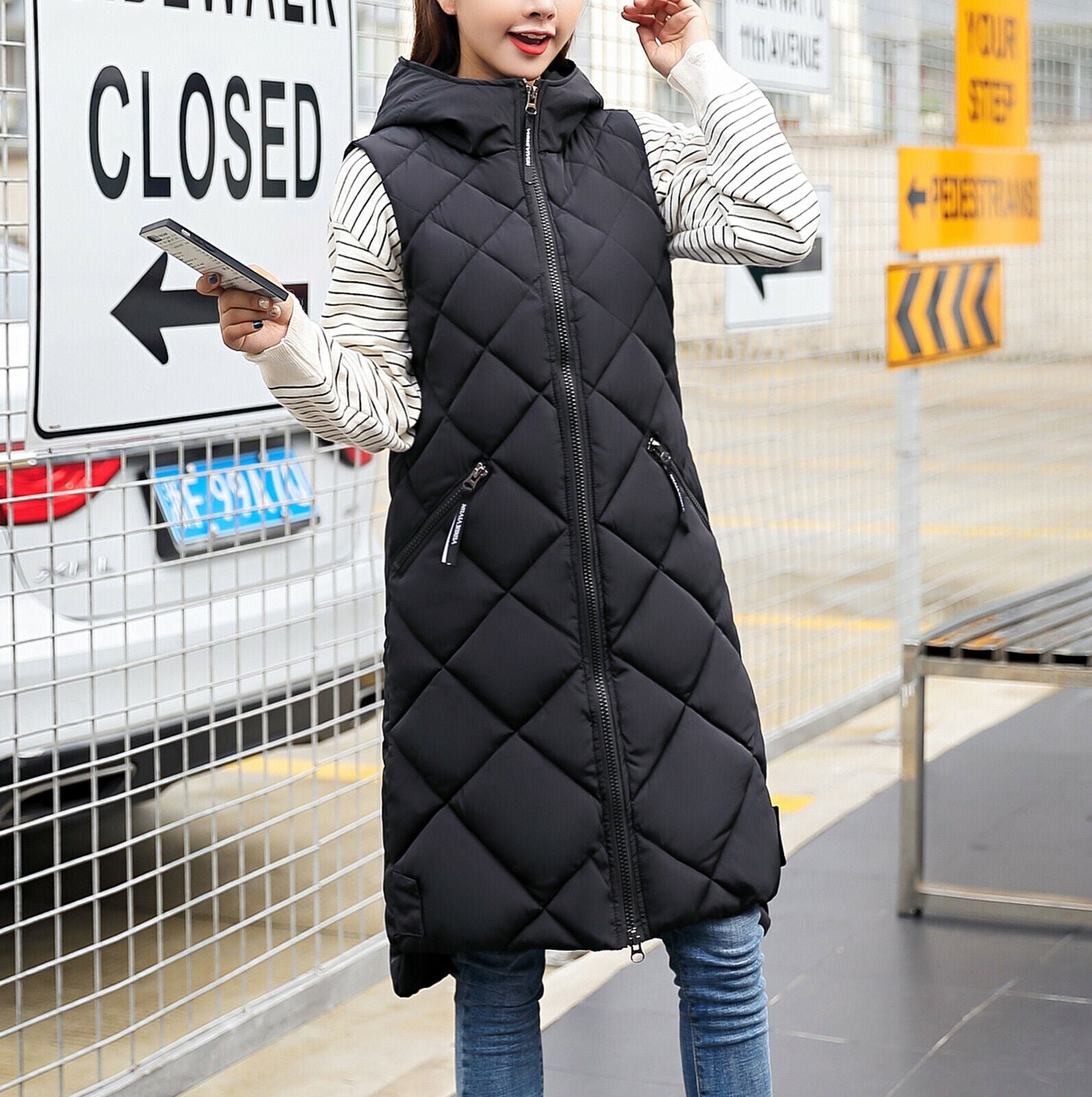 Krohn-e | Lang und Eleganter Bodywarmer