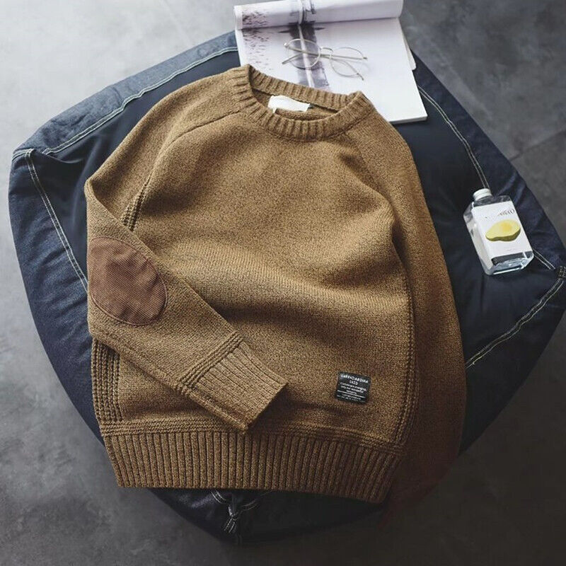 Krohn-e | Herrenpullover mit Weichem Stoff