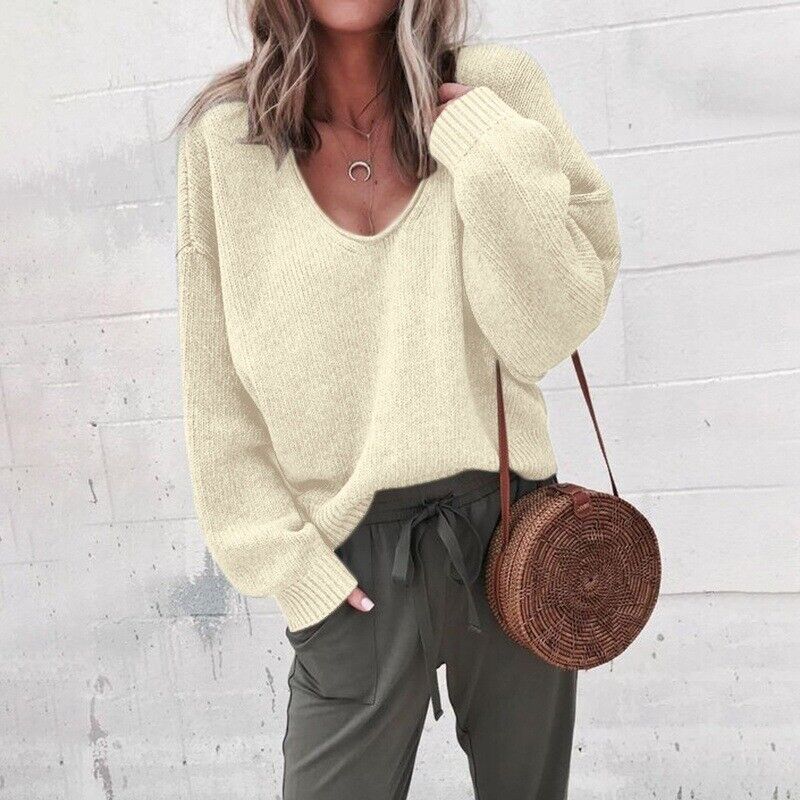 Elois V-Neck Pullover