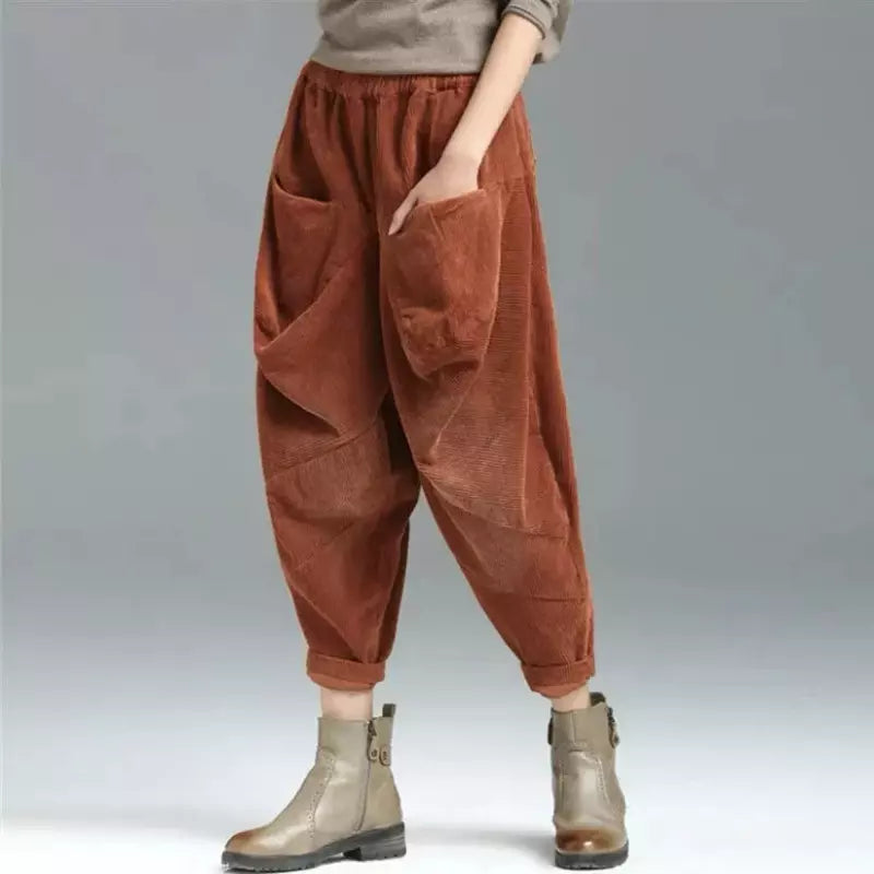 Krohn-e | Baggy Winter Harem Hosen