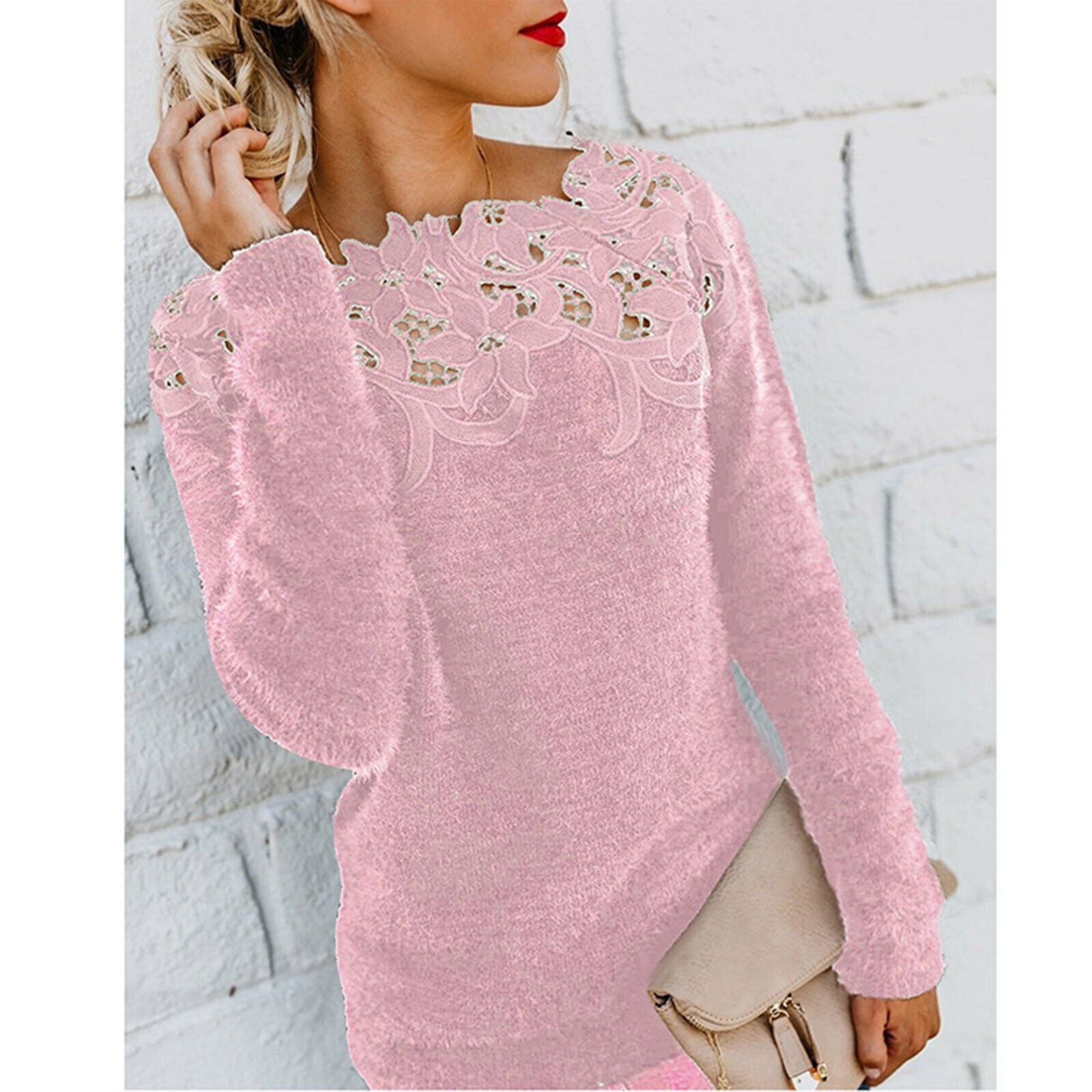 Blumenmuster-Pullover Effie