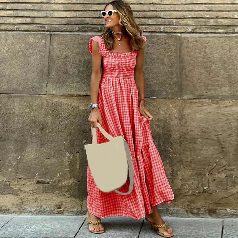 Dia-Sommerkleid im Retro-Stil