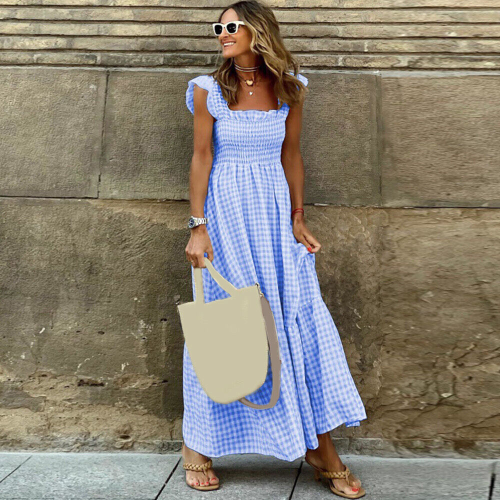 Dia-Sommerkleid im Retro-Stil