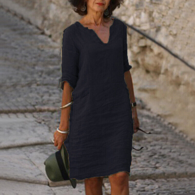 Elegantes und bequemes Leni Kleid