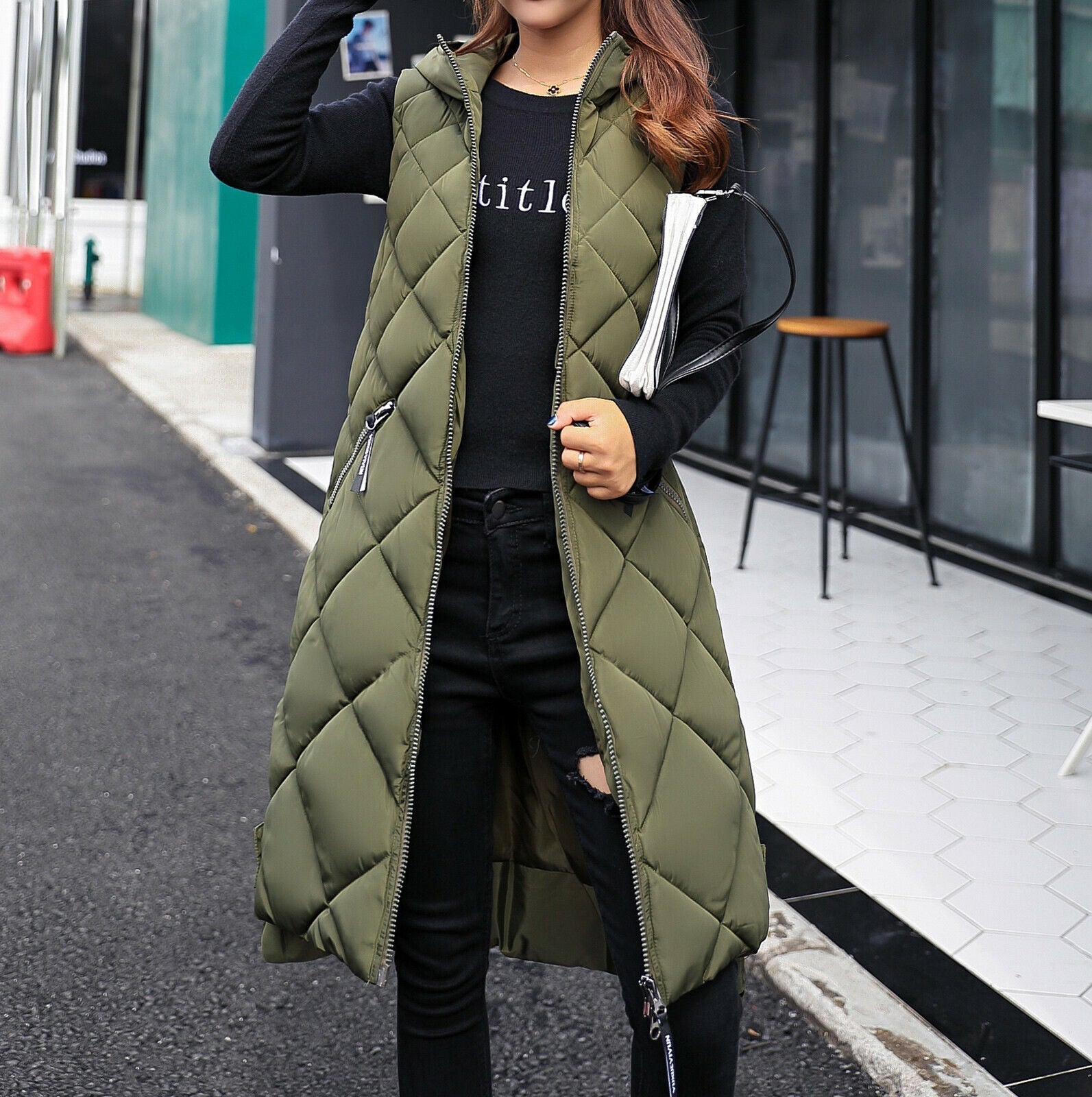 Krohn-e | Bodywarmer - Lang & Stilvoll