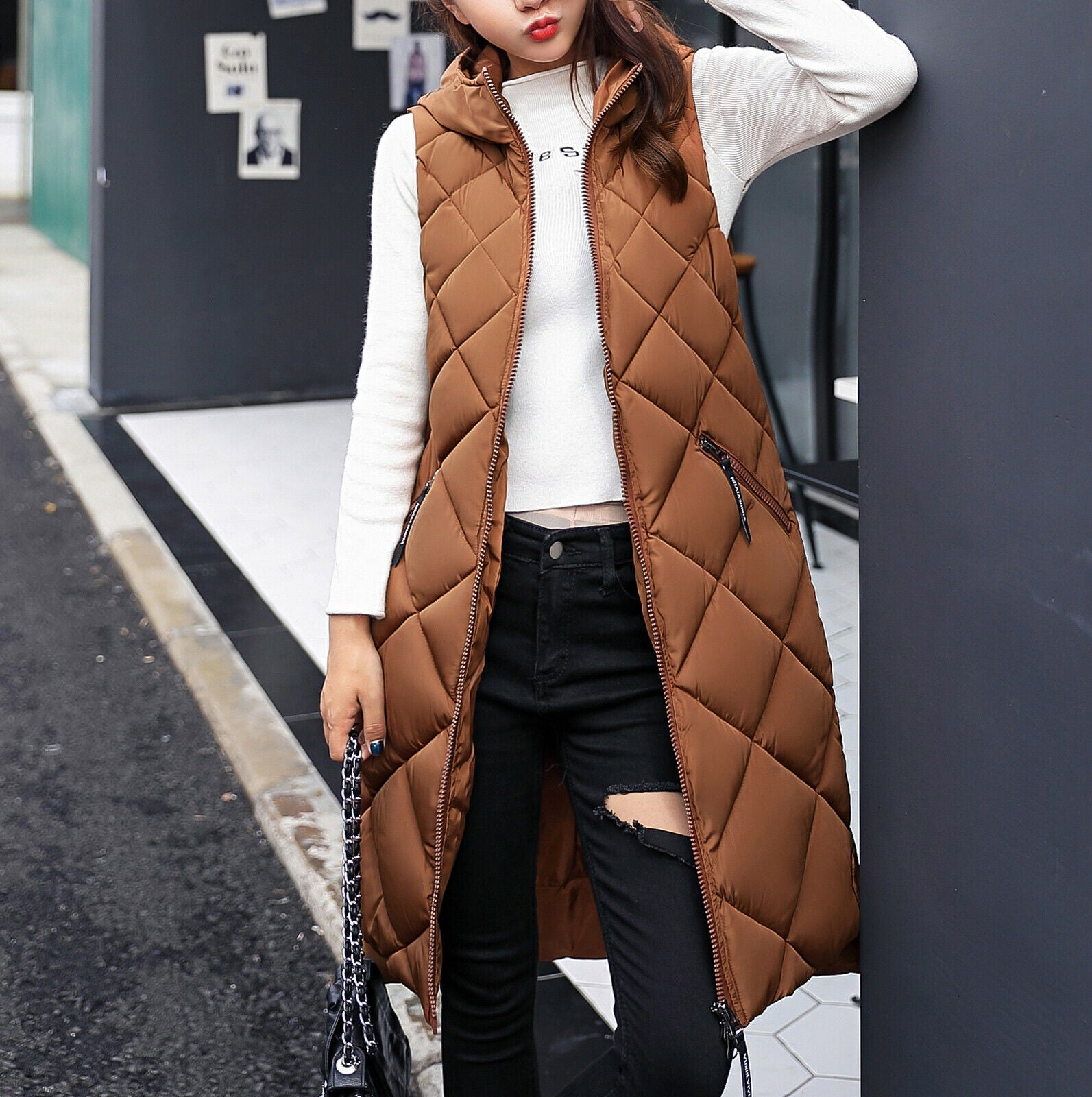 Krohn-e | Lang und Eleganter Bodywarmer