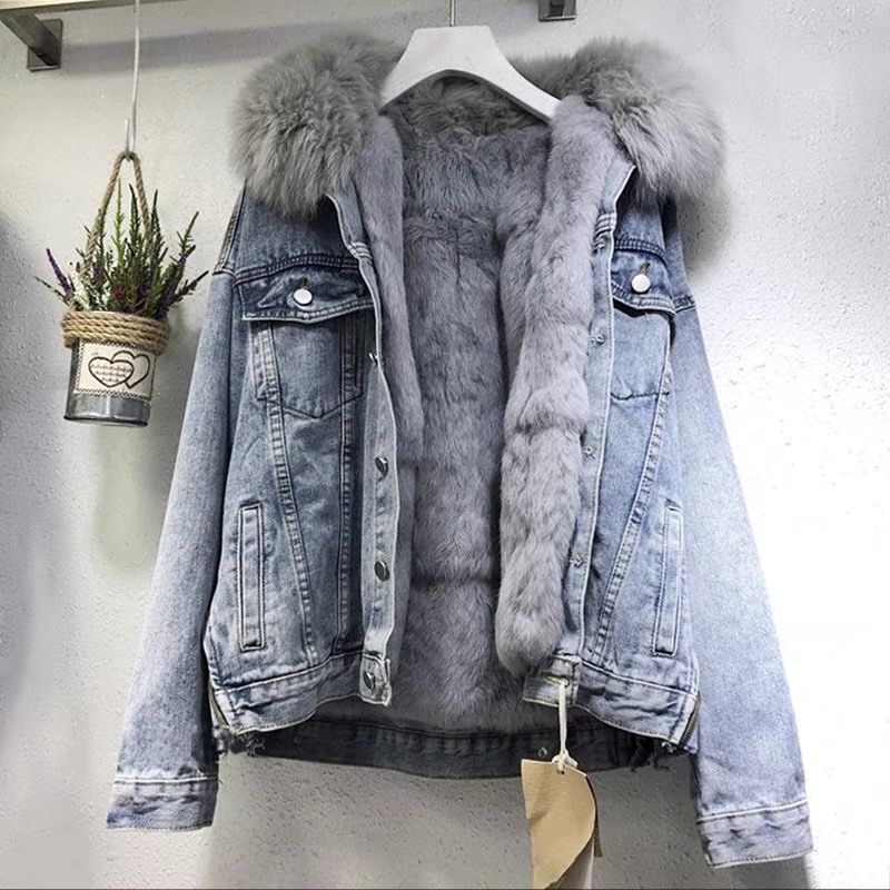 Krohn-e | Gefütterte Jeansjacke - Lässig & Trendy