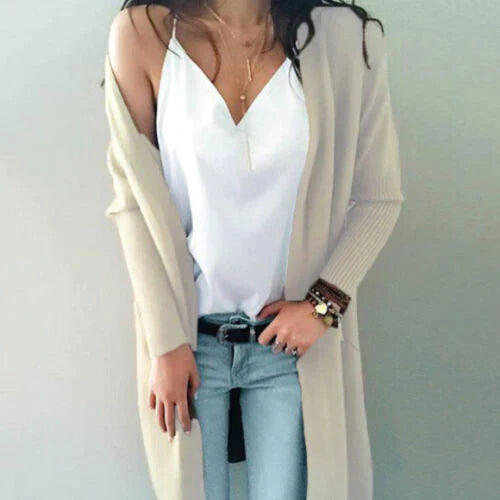 Krohn-e | Weicher Langer Cardigan