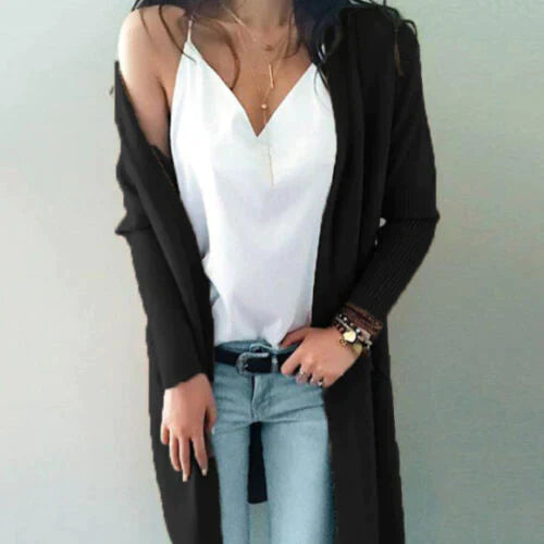 Krohn-e | Weicher Langer Cardigan