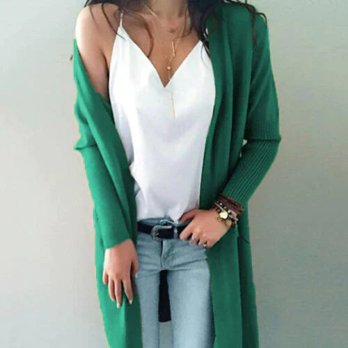 Krohn-e | Weicher Langer Cardigan