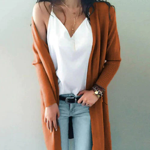 Krohn-e | Weicher Langer Cardigan