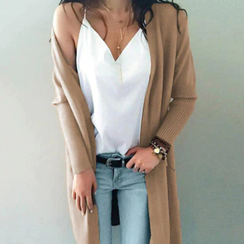 Krohn-e | Weicher Langer Cardigan