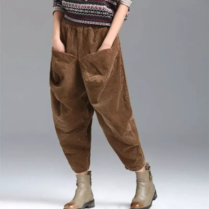 Krohn-e | Baggy Winter Harem Hosen