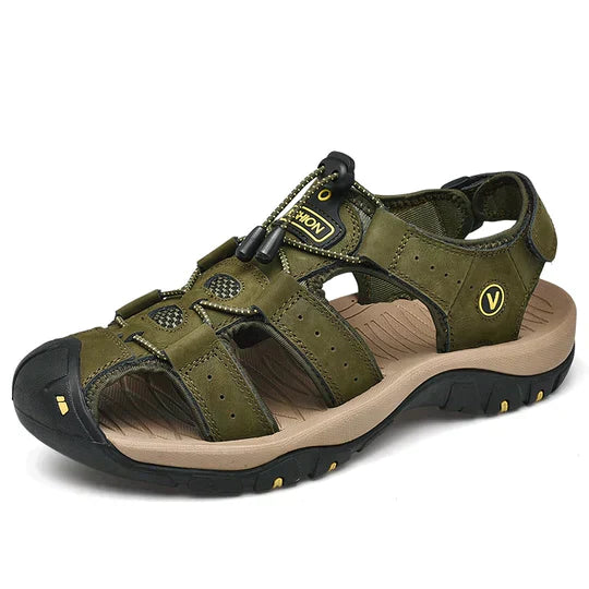 Herrensandalen von Yasin – Orthopädisch