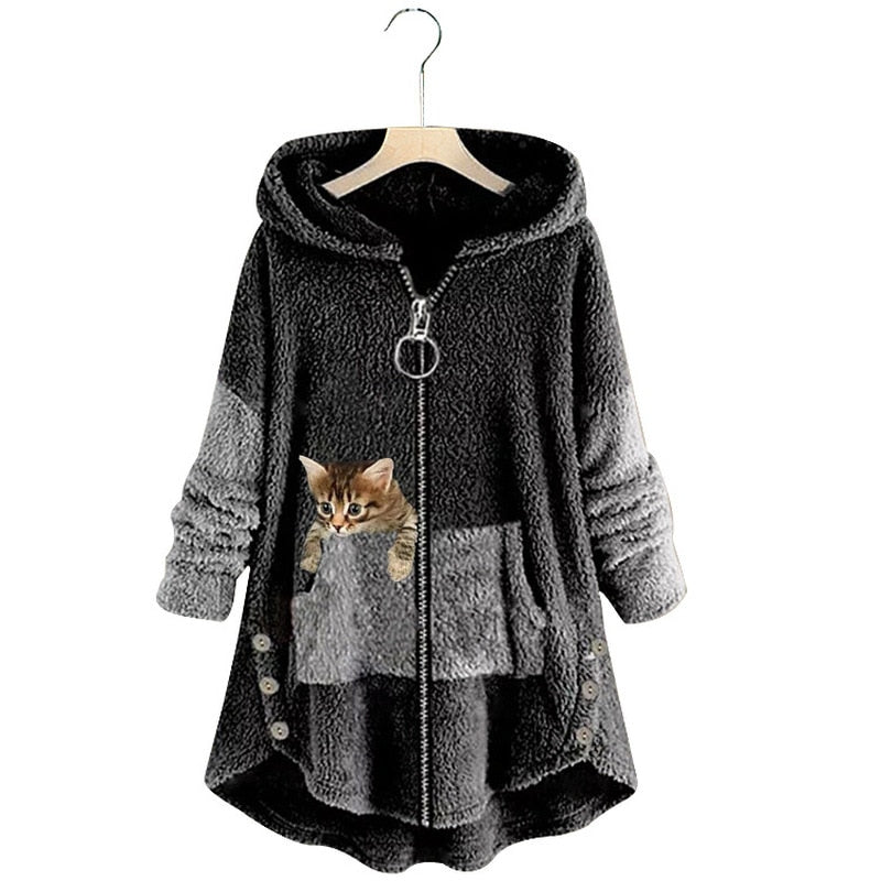 Kuscheliger Kapuzenpullover