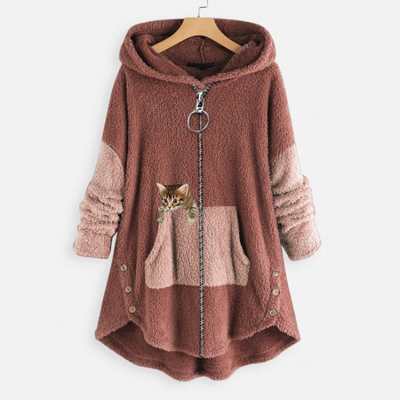 Kuscheliger Kapuzenpullover